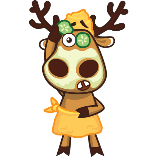 VK Sticker The Deer #26