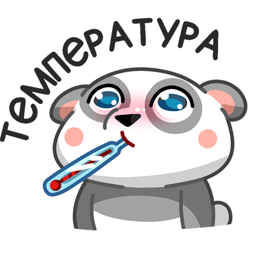 VK Sticker Panda Mia #19