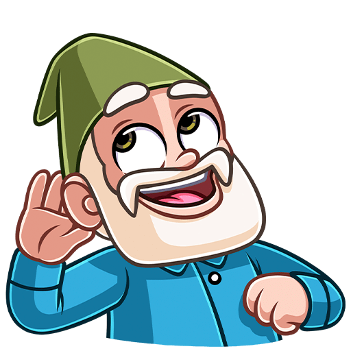 VK Sticker Papa Gnome #18