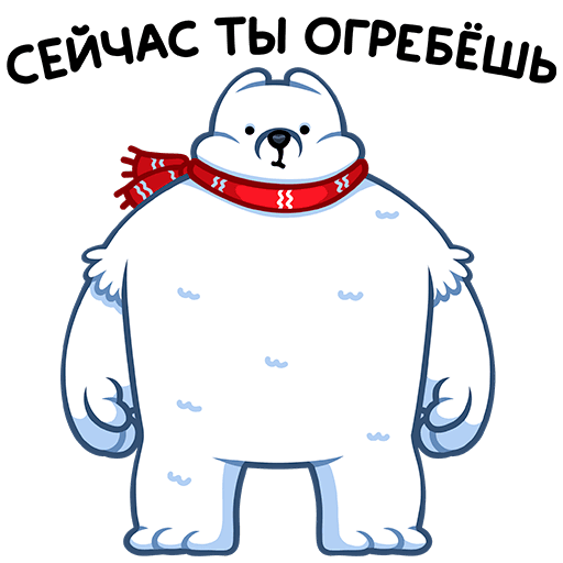 VK Sticker Polar Misha #21