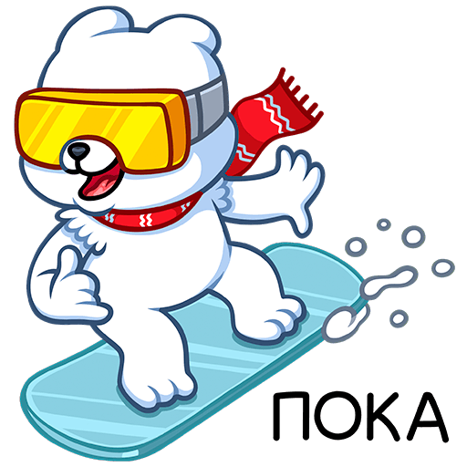 VK Sticker Polar Misha #29