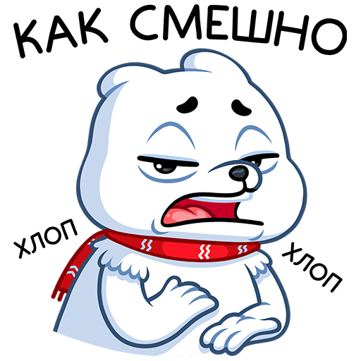 VK Sticker Polar Misha #40