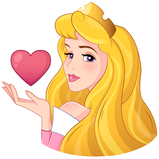 VK Sticker Princess Aurora #2