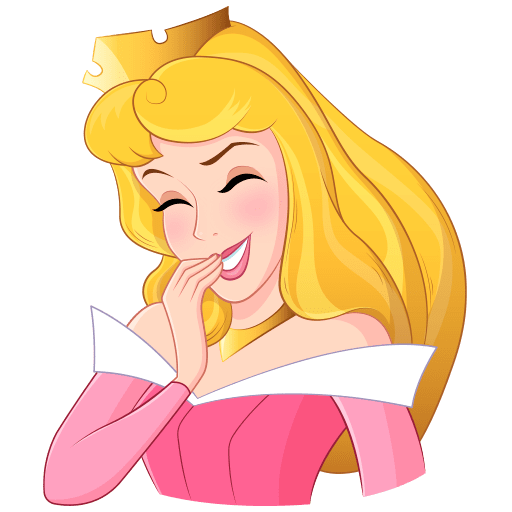 VK Sticker Princess Aurora #16
