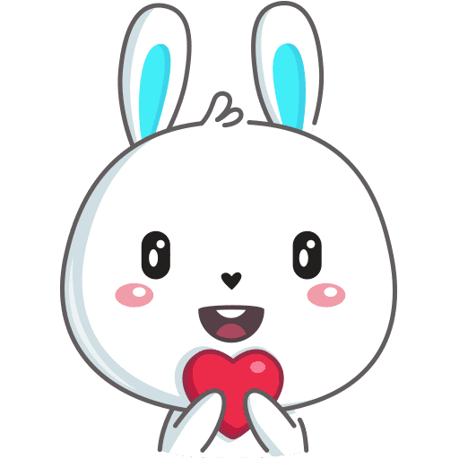 VK Sticker Rabbit #11