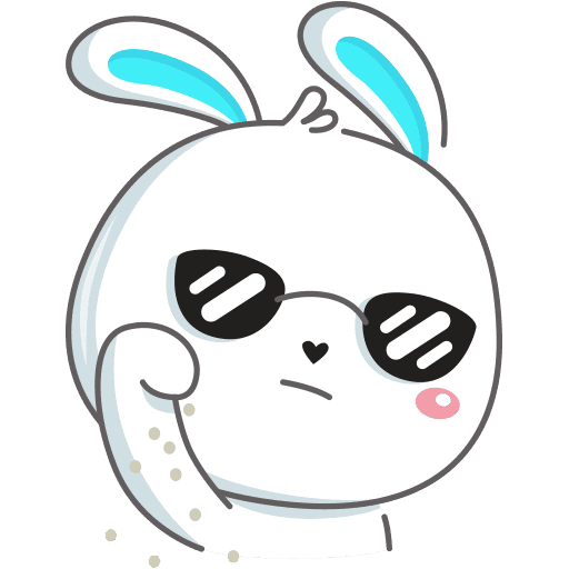 VK Sticker Rabbit #19