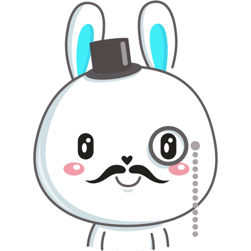 VK Sticker Rabbit #20