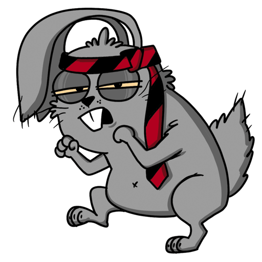 VK Sticker Rabbit Yakov #36