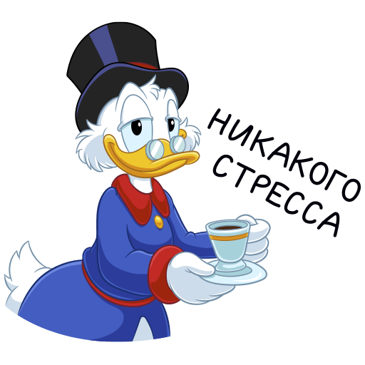 VK Sticker Scrooge McDuck #17