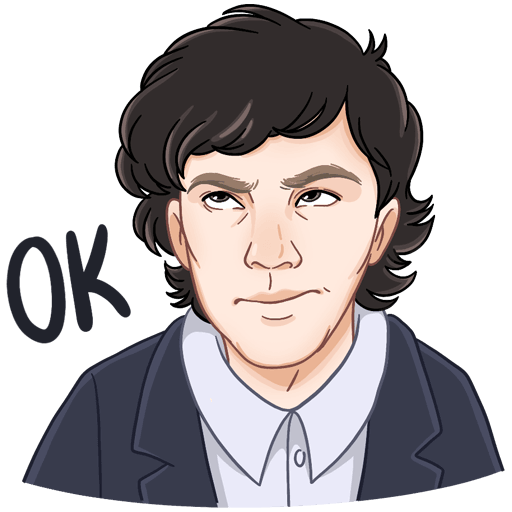 VK Sticker Sherlock #28