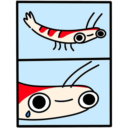 VK Sticker Shrimpy #46