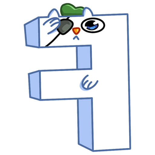 VK Sticker Snow Kitty #26