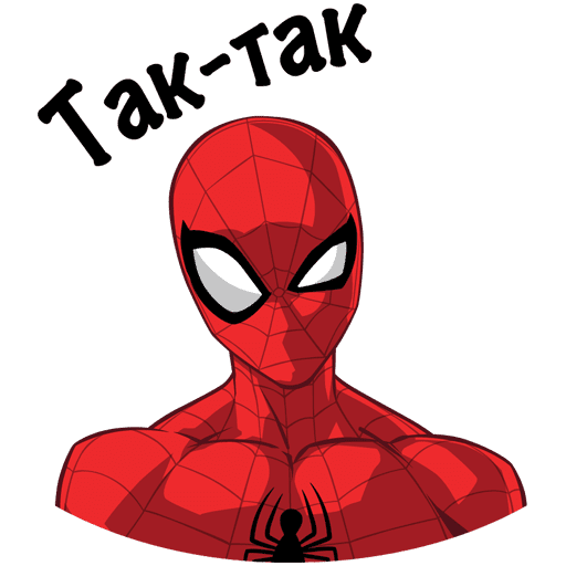 VK Sticker Spider-Man #4