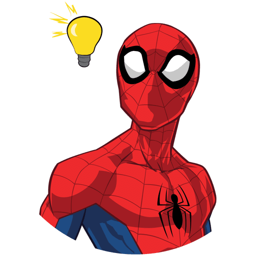 VK Sticker Spider-Man #6