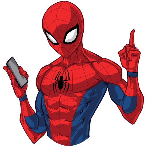 VK Sticker Spider-Man #7