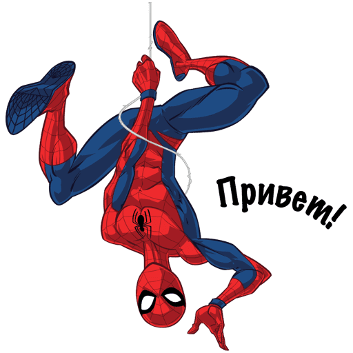 VK Sticker Spider-Man #12