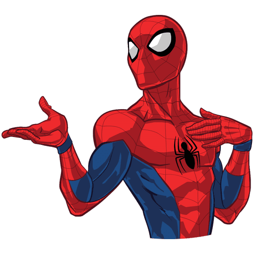 VK Sticker Spider-Man #18