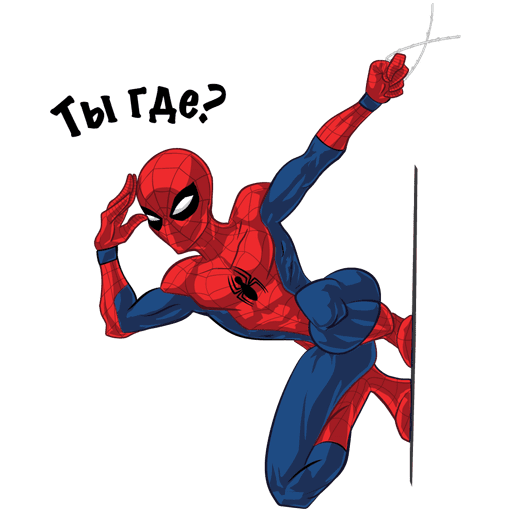 VK Sticker Spider-Man #22