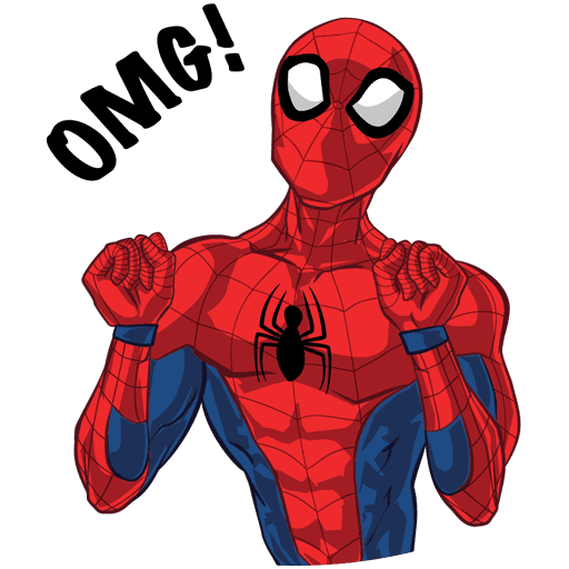 VK Sticker Spider-Man #26
