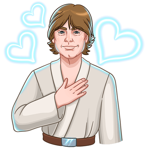 VK Sticker Star Wars. The Sides of the Force #6