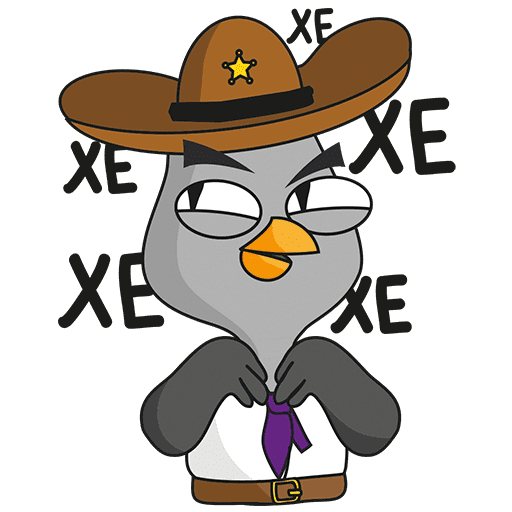VK Sticker Suspicious Owl #9