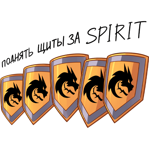VK Sticker Team Spirit #4
