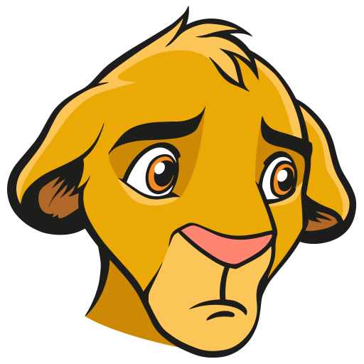 VK Sticker The Lion King #2
