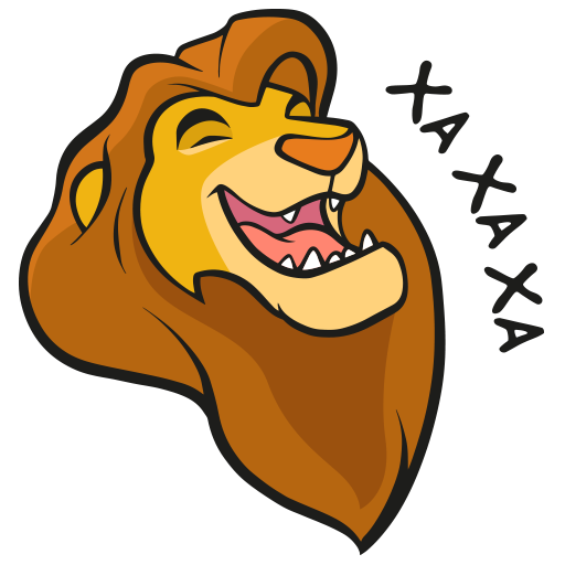 VK Sticker The Lion King #32