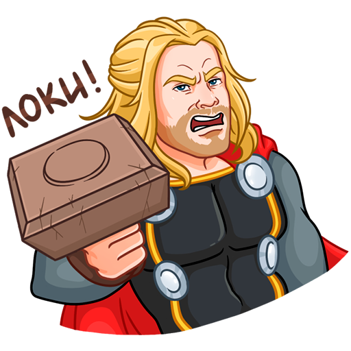 VK Sticker Thor #3