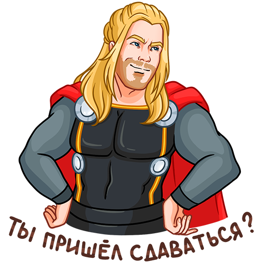 VK Sticker Thor #21