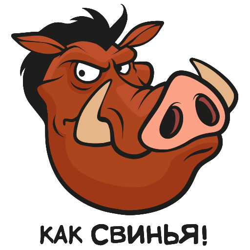 VK Sticker Timon and Pumbaa #20