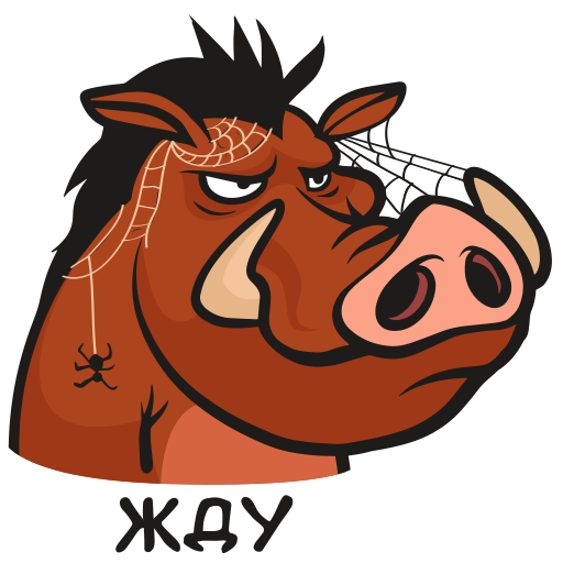 VK Sticker Timon and Pumbaa #30