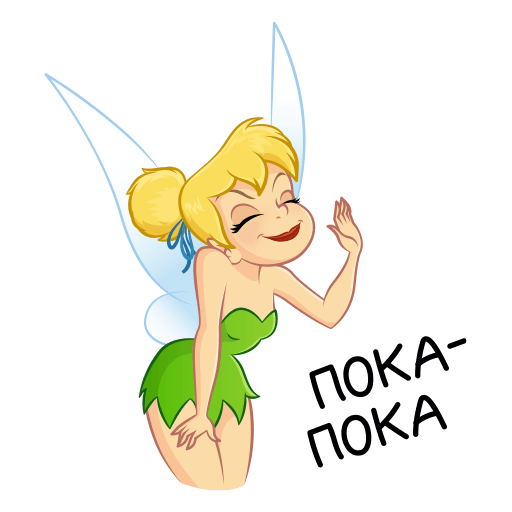 VK Sticker Tinker Bell #35