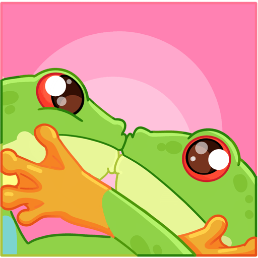 VK Sticker Tree frog #16