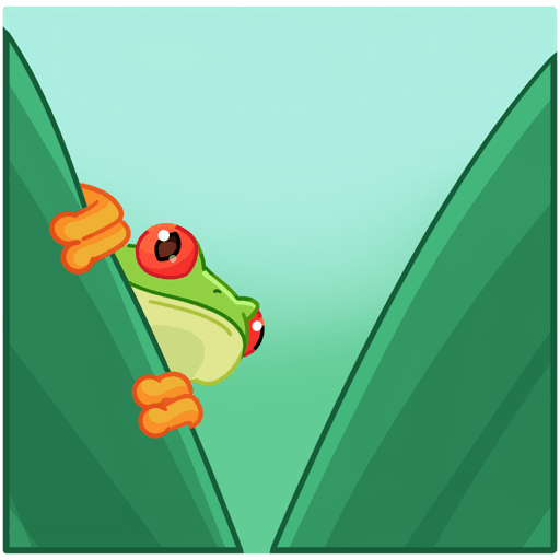 VK Sticker Tree frog #27