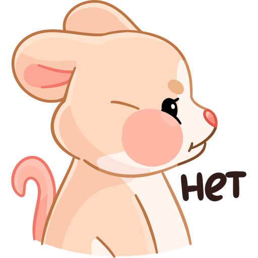 VK Sticker Warm Mice Hugs #34