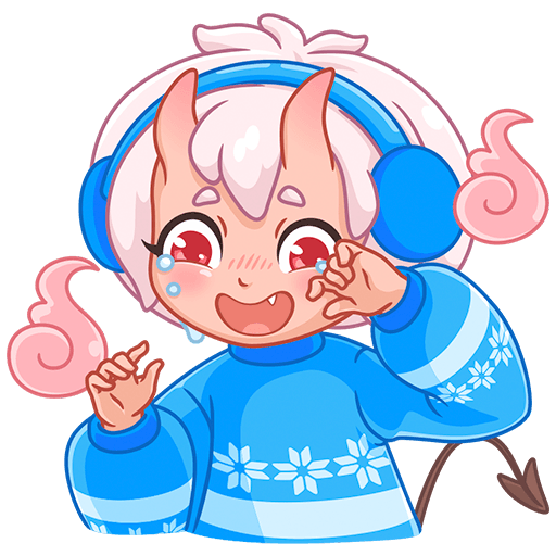 VK Sticker Winter Oni-chan #31