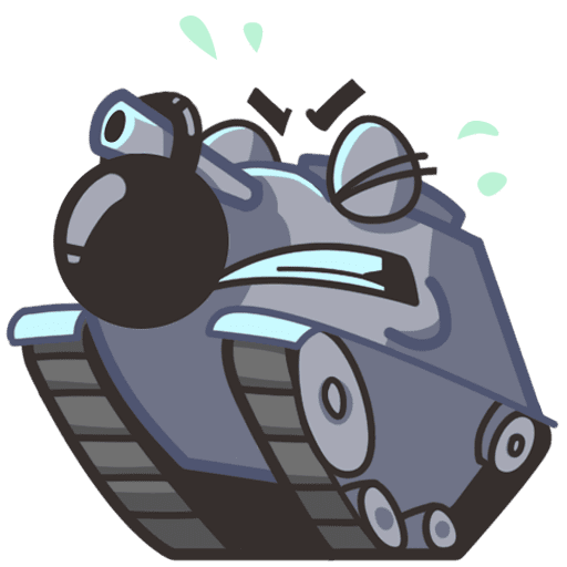 Стикер ВК World of Tanks Fan #37
