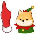 Santa's Helper Akio VK sticker #13