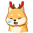 Santa's Helper Akio VK sticker #39