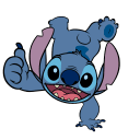 Animated Stitch VK sticker #1