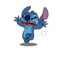 Animated Stitch VK sticker #17