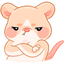 Baby Mouse Hug VK sticker #23