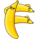 Стикер ВК Бананос #22