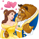 Beauty and the Beast VK sticker #2