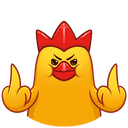 Burger King Chickens VK sticker #6