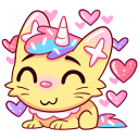 Candy Cat VK sticker #20