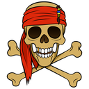 Captain Jack Sparrow VK sticker #25