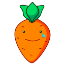 Carrot VK sticker #7
