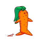 Carrot VK sticker #10